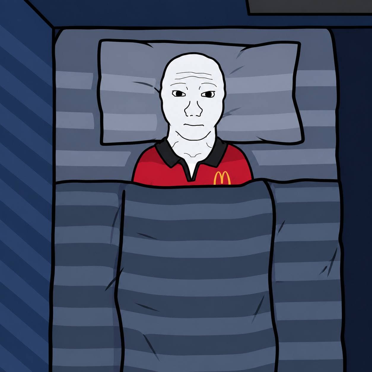 Wojak after making it on Arc